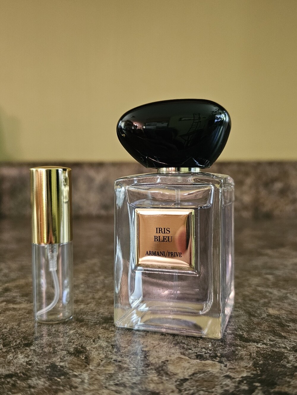 5 ML Sample IRIS BLEU by Armani Prive EDP Perfume Travel Spray